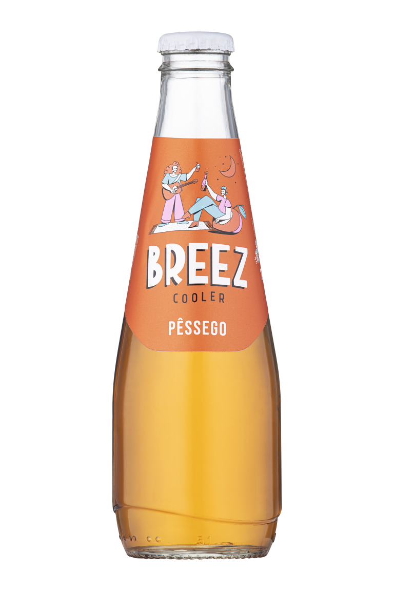 Breez Cooler Pêssego 275ml